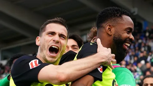 Bakambu durante jogo do Betis.