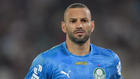 RJ – RIO DE JANEIRO – 23/07/2025 – BRASILEIRO A 2025, FLUMINENSE X PALMEIRAS – Weverton goleiro do Palmeiras durante partida contra o Fluminense no estadio Maracana pelo campeonato Brasileiro A 2025. Foto: Thiago Ribeiro/AGIF