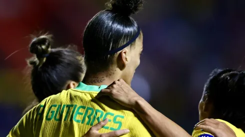 Amanda Gutierres com a Seleção. Foto: Lívia Villas Boas/CBF