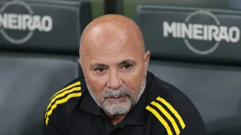 Sampaoli durante partida no Mineirão.