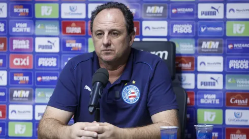 Rogério Ceni, em entrevista coletiva (Divulgação/Bahia)