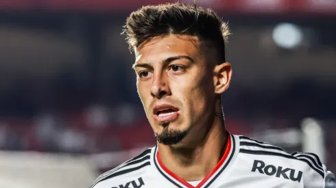 Rigoni durante jogo do Tricolor.