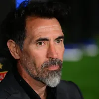 Eduardo Domínguez, técnico do Estudiantes, elogia Flamengo, mas faz ressalva: “Eles quase não tiveram chances de gol”