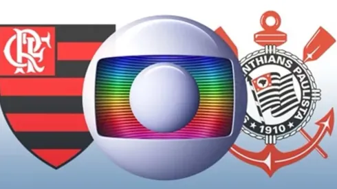Corinthians x Flamengo em Itaquera ficará fora da Globo neste domingo – Arte: Bolavip/Brasil