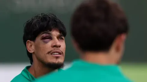 Gómez é um dos 9 pendurados do Palmeiras contra o Bahia – Foto: César Greco/Ag. Palmeiras