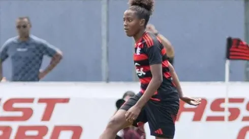 Jóia da base do Flamengo. Foto: Mariana Sá/CRF