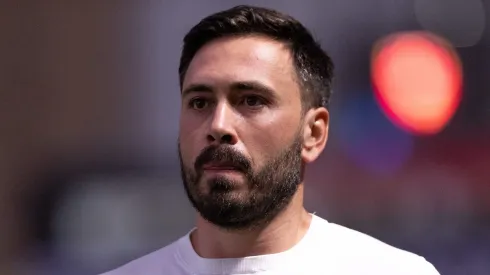 Davide Ancelotti, técnico do Botafogo, recebeu apoio da esposa.