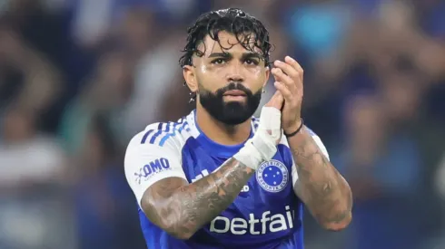 Gabigol em campo pelo Cruzeiro. Foto: Gilson Lobo/AGIF