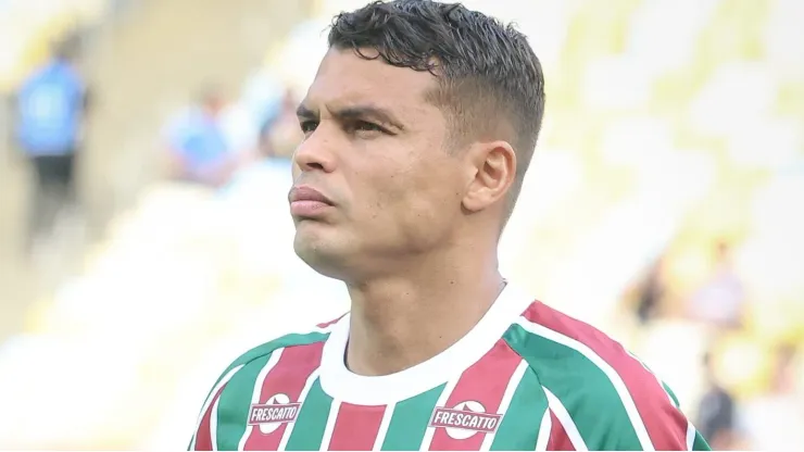 Thiago Silva tranquiliza torcedores após ser substituído em Fluminense X Botafogo: “Não foi nada demais”
