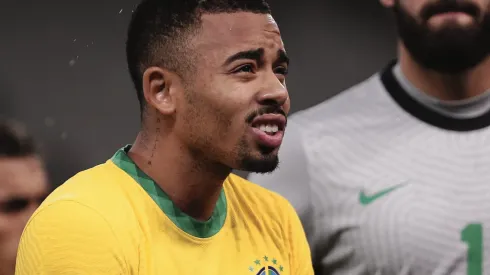 Gabriel Jesus jogador do Brasil durante partida contra o Colombia no estadio Arena Corinthians pelo campeonato Eliminatorias Copa do Mundo 2022. Foto: Ettore Chiereguini/AGIF