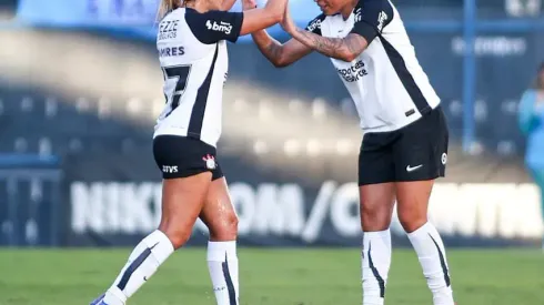 Brabas comemorando gol. Foto: Rodrigo Gazzanel/Ag. Corinthians