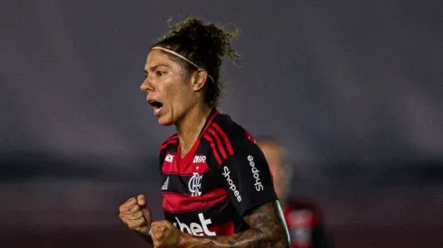 Cristiane está afastada dos gramados temporariamente – Foto: Paula Reis/Flamengo