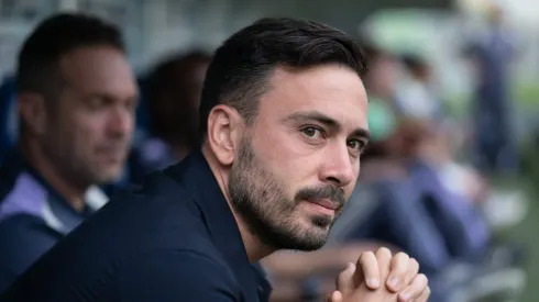 RJ – RIO DE JANEIRO – 28/09/2025 – BRASILEIRO A 2025, FLUMINENSE X BOTAFOGO – Davide Ancelotti tecnico do Botafogo durante partida contra o Fluminense no estadio Maracana pelo campeonato Brasileiro A 2025.