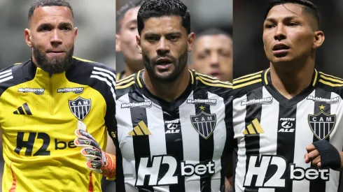 Everson, Hulk e Rony em ação pelo Atlético-MG – Fotos: Gilson Lobo/AGIF