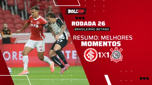 Internacional 1 x 1 Corinthians. Foto: Ricardo Duarte / Internacional