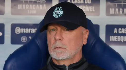 Mano Menezes durante jogo do Imortal fora de casa. Foto: Thiago Ribeiro/AGIF