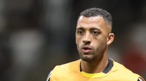 Vitor Hugo durante jogo do Galo diante do Bolívar pela Sul-Americana.