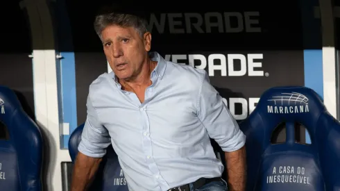 Renato Gaucho tecnico do Fluminense durante partida contra o Lanus no estadio Maracana pelo campeonato Copa Sul-americana 2025. Foto: Jorge Rodrigues/AGIF