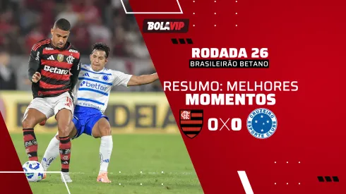 Flamengo e Cruzeiro empatam sem gols pelo Brasileirão Betano