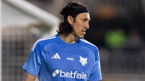 Cássio em campo pelo Cruzeiro. Foto: Thaís Magalhães/Cruzeiro