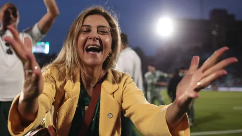 Leila Pereira, presidente do Palmeiras. Foto: Ettore Chiereguini/AGIF