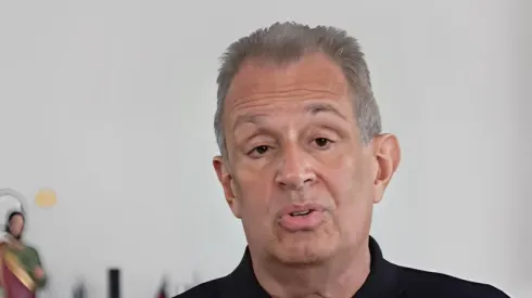 BAP durante entrevista no clube. Foto: Reprodução/YouTube Flamengo TV.