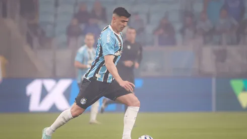 Fabian Balbuena jogador do Gremio durante partida contra o Sport no estadio Arena do Gremio pelo campeonato Brasileiro A 2025. Foto: Maxi Franzoi/AGIF
