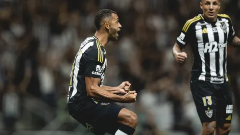 Vitor Hugo, zagueiro do Atlético Mineiro em partida pelo campeonato brasileiro