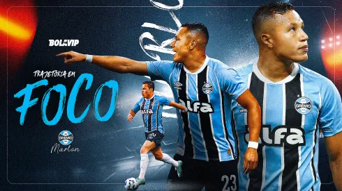 Marlon Xavier a trajetória do lateral-esquerdo gremista – Foto – Maxi FranzoiAGIF – Pedro H. Tesch Correspondente autônomo