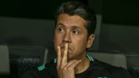 Thiago Carpini tecnico do Juventude durante partida contra o Atletico-MG no estadio Arena MRV pelo campeonato Brasileiro A 2025. Foto: Fernando Moreno/AGIF