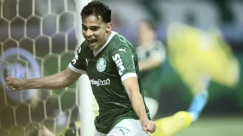 Bruno Rodrigues marcou um dos gols do Palmeiras contra o Juventude. Foto: Alan Morici/AGIF