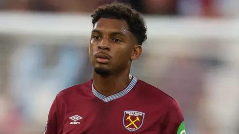 Luis Guilherme, atacante do West Ham, ex-Palmeiras – Foto: Richard Pelham/Getty Images