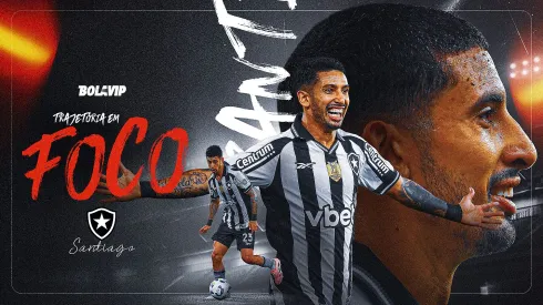 Santi Rodríguez foi uma das contratações mais caras da história do Botafogo. Santiago Rodríguez – Thiago Ribeiro/AGIF