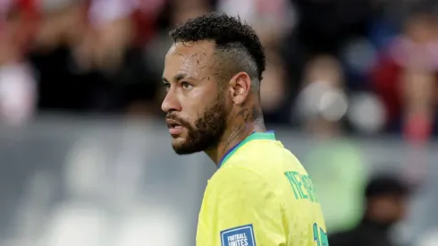 Neymar, do Santos, em ação na Seleção Brasileira. Foto: Mariana Bazo/Getty Images