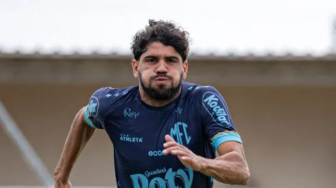 Daniel Borges durante treinamento da semana