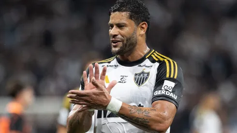 SP – SAO PAULO – 18/10/2025 – BRASILEIRO A 2025, CORINTHIANS X ATLETICO-MG – HULK jogador do Atletico-MG lamenta durante partida contra o Corinthians no estadio Arena Corinthians pelo campeonato Brasileiro A 2025. Foto: Joisel Amaral/AGIF
