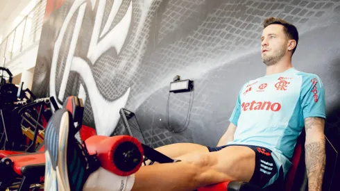 Saúl – Foto:Adriano Fontes/Flamengo