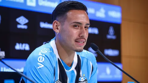 Noriega, na coletiva de apresentação