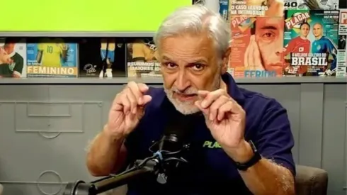 Fabio Sormani falando após o jogo do Flamengo e Palmeiras (Foto: Divulgação/ Youtube)