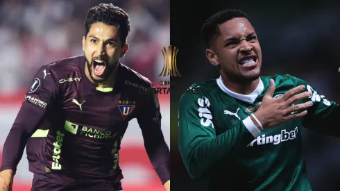 Jeison Medina e Vitor Roque – Fotos: Alexandre Schneider/Getty Images e Ettore Chiereguini/AGIF