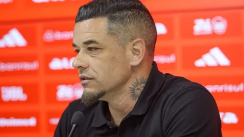 D'Alessandro durante entrevista coletiva no Inter. Foto: Ricardo Duarte/SCI