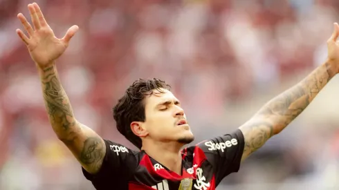 Pedro foi decisivo para o Flamengo diante do Palmeiras no Maracanã