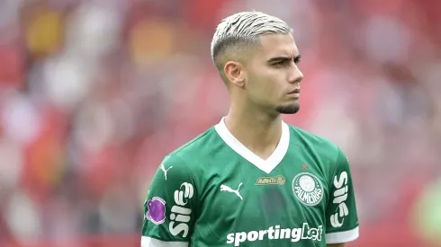 Andreas Pereira durante Flamengo x Palmeiras. Foto: Thiago Ribeiro/AGIF