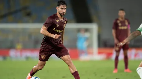 RJ – RIO DE JANEIRO – 16/10/2025 – BRASILEIRO A 2025, FLUMINENSE X JUVENTUDE – Martinelli jogador do Fluminense durante partida contra o Juventude no estadio Maracana pelo campeonato Brasileiro A 2025. Foto: Jorge Rodrigues/AGIF