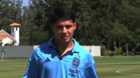 Uriel Ojeda, meia da Seleção Argentina Sub-17