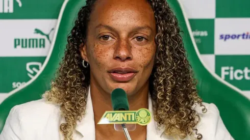 Rosana Augusto é apresentada no Palmeiras. Foto: Fabio Menotti/Palmeiras