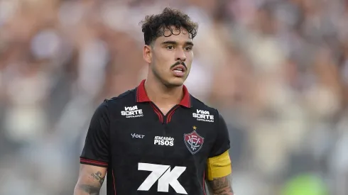 Lucas Halter em ação no duelo contra o Vasco