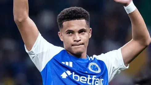 Kauã Prates no Cruzeiro. Foto: Gustavo Aleixo/Cruzeiro