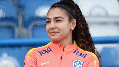 Angelina falou sobre as expectativas do confronto contra a Inglaterra – Foto: Lívia Villas Boas/CBF