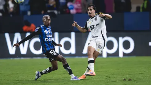 Igor Gomes durante Del Valle x Atlético-MG – Foto: Pedro Souza / Atlético